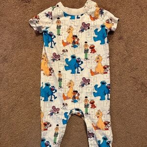 Short Sleeve Sesame Street Hanna Anderson